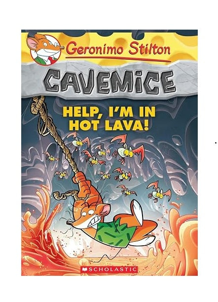 Geronimo Stilton Cavemice #03: Help! I'm in Hot Lava!