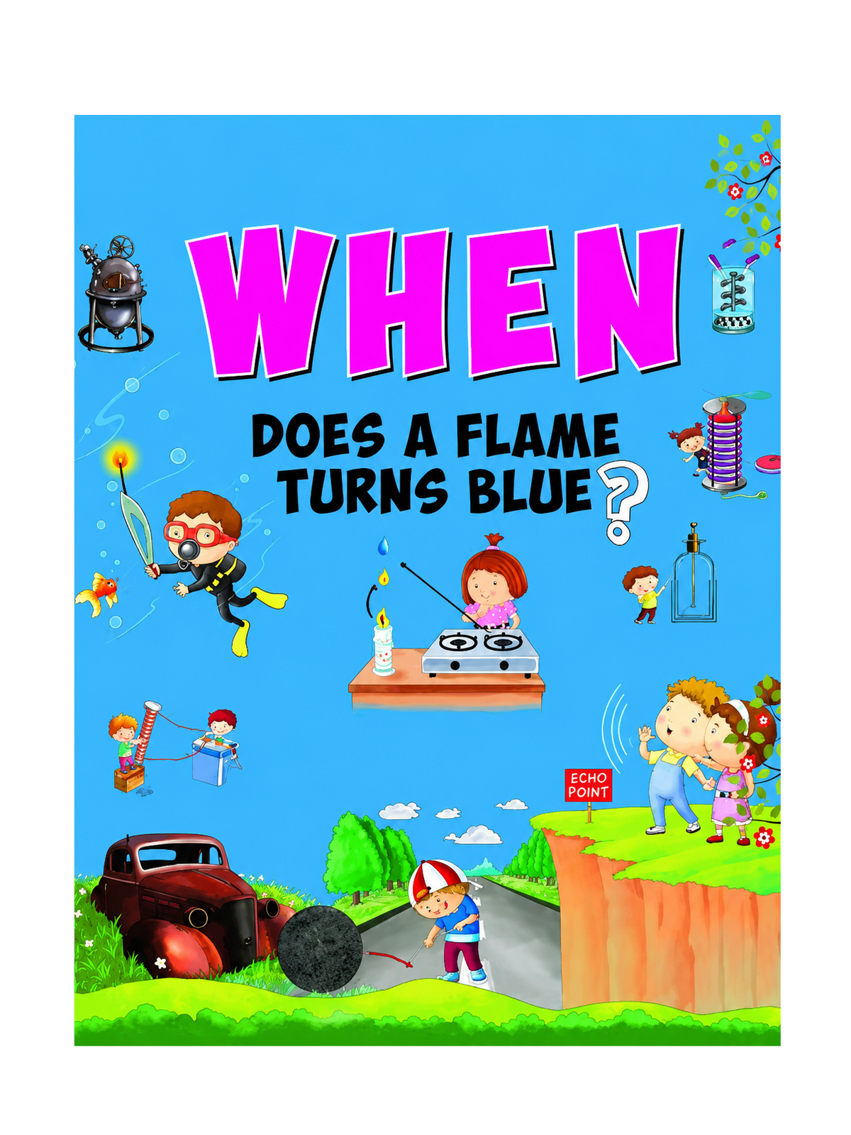 When Does a Flame Turn Blue?