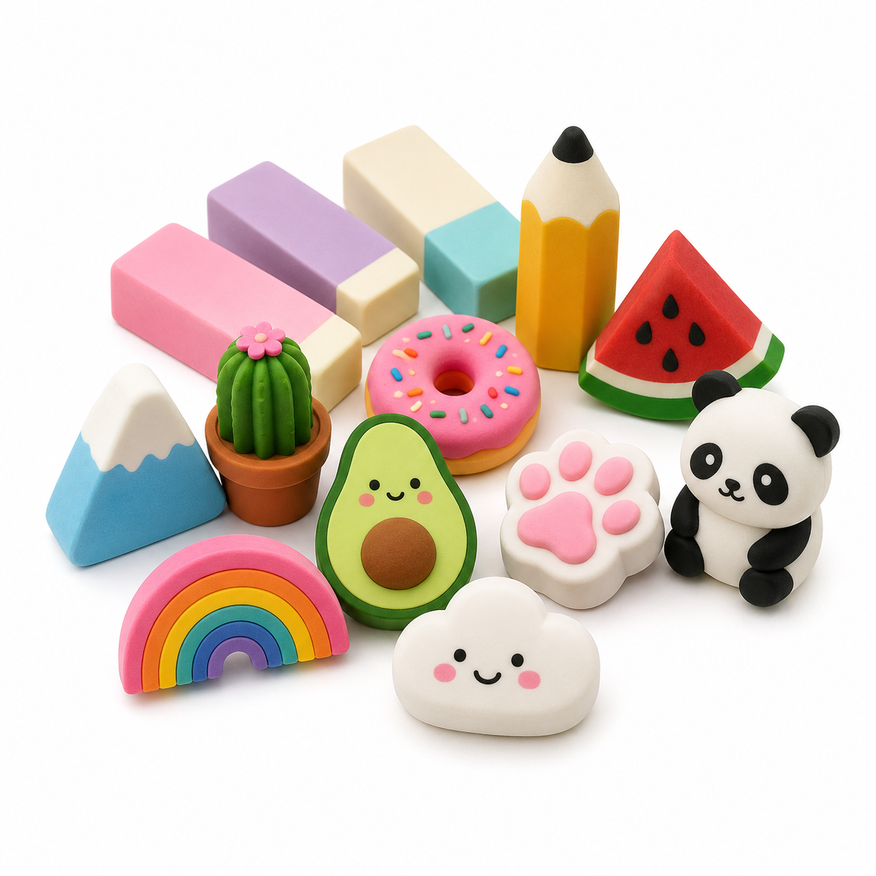erasers for kids, adults, offices