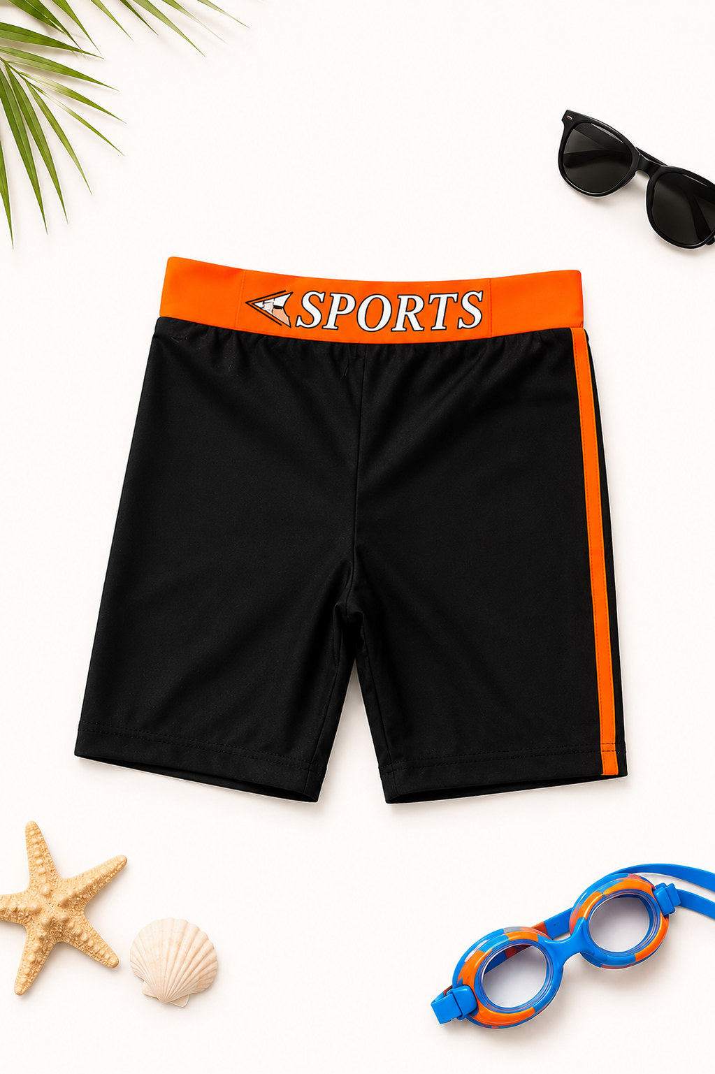 Boys Sports Swim Trunks