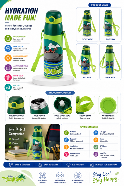 CELLO Kids Water Bottle