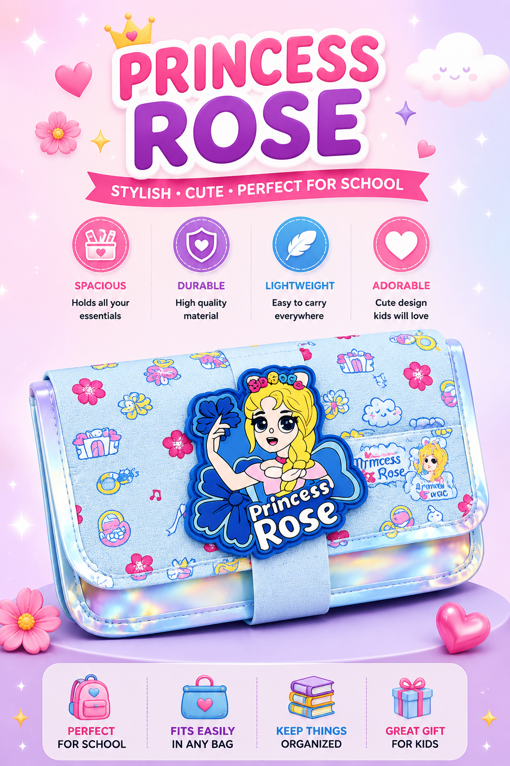 princess rose organiser