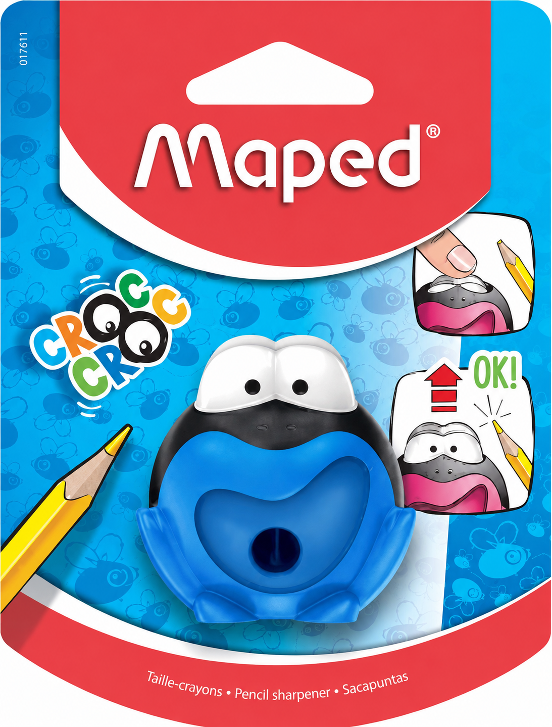 Maped Croc Croc Frog Pencil Sharpener