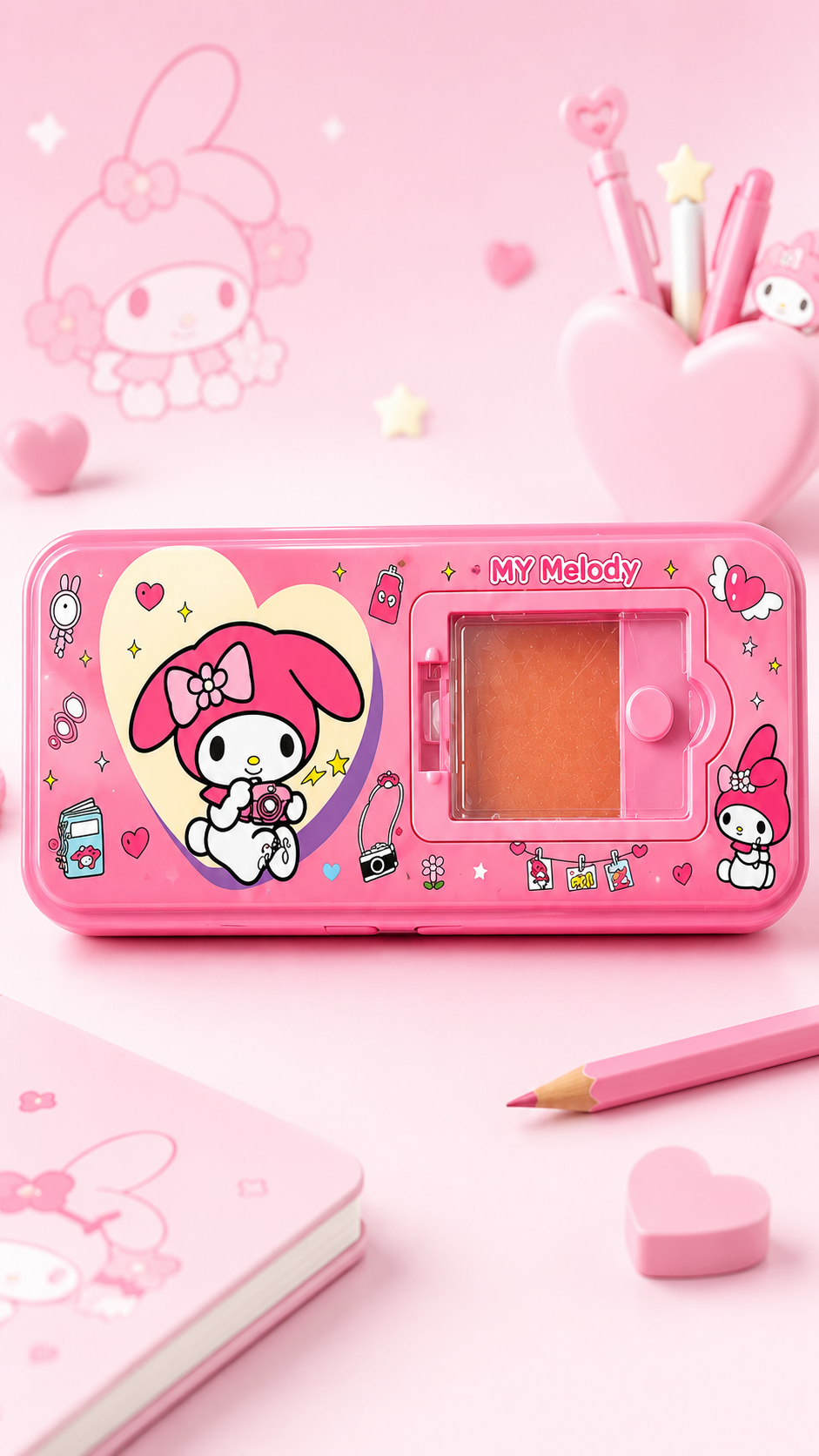 Cute My Melody Cartoon Metal Pencil Box