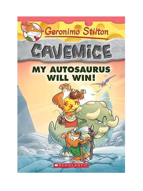 Geronimo Stilton Cavemice #10: My Autosaurus Will Win | A Prehistoric Racing Adventure