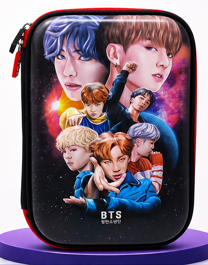 bts themed pouch for school