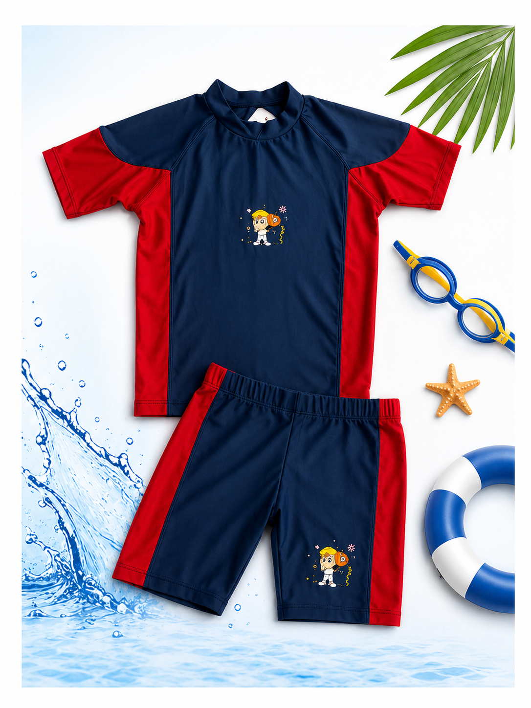 Kids Quick-Dry Swimwear Set