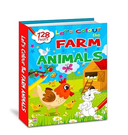 Let's Colour the Farm Animals