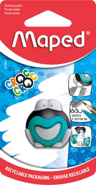 Maped Croc Croc Eraser.Bunny Eraser,