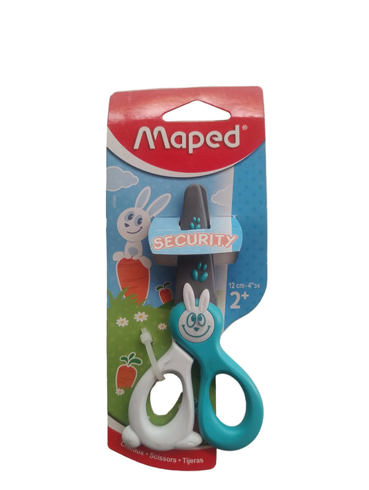 Maped Safety Scissors for Kids 12 cm | Cute Bunny Design