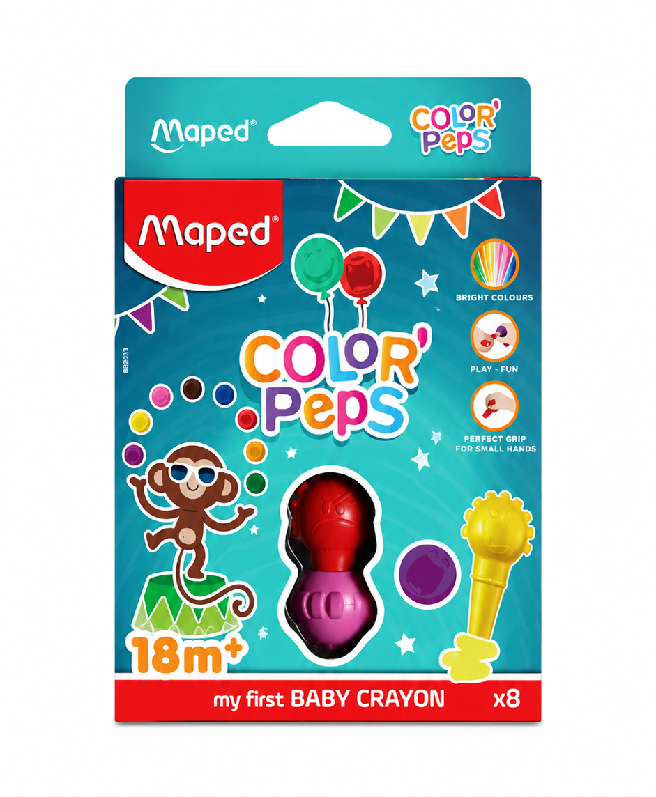 Maped Color Peps Baby Crayons