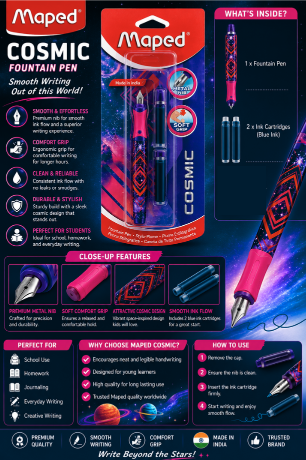 Maped Cosmic Fountain Pen