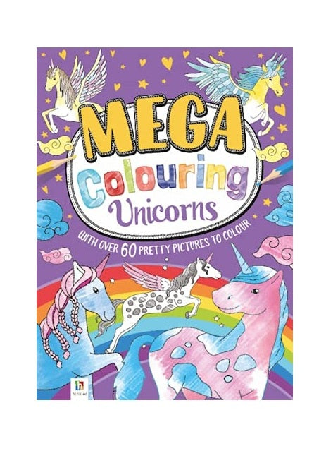 Mega Colouring Unicorns