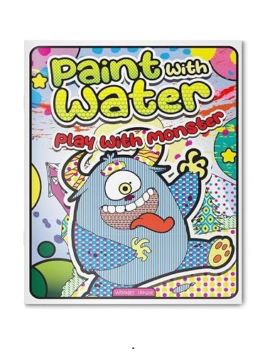 Paint with Water: Play with Monsters 