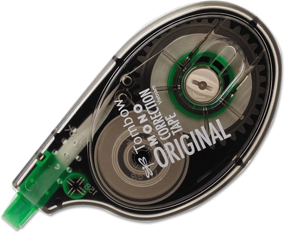 Tomoko correction tape with green 