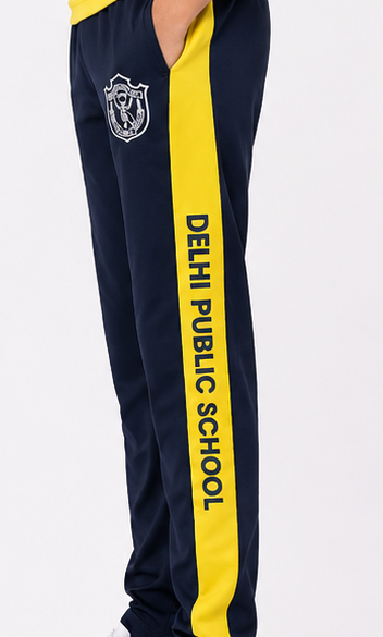 chenab lower trackpant yellow dps uniform