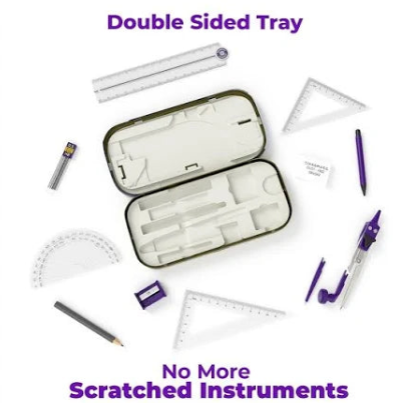 Complete Student Geometry Kit – Durable & Compact