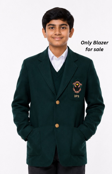dps green blazer for winter 