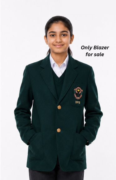 dps green blazer for winter 