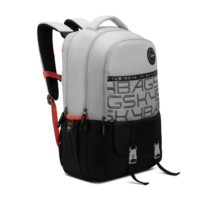 Skybags Aero Pro Hot Box Black-Grey School Backpack |38L