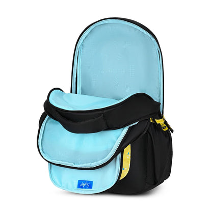 Skybags Manga Fire-N-Ice Black School Backpack | 27L