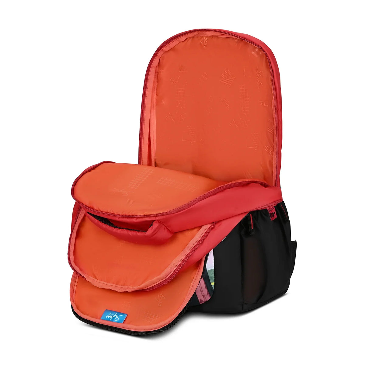 Skybags Manga Trinity Red School Backpack | 27L