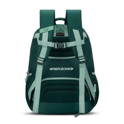 Skybags Sizzler Pro Hot Box Dark Green School Backpack | 39L