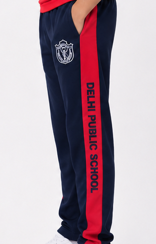 jhelum lower trackpant  red dps uniform