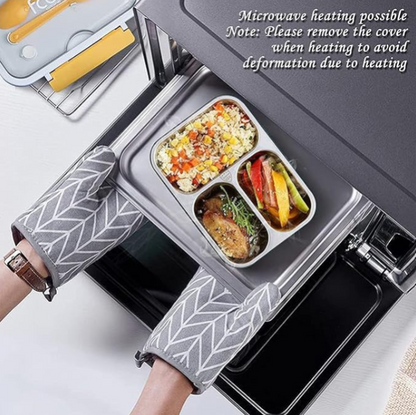 Insulated Stainless Steel Lunch Box for Students