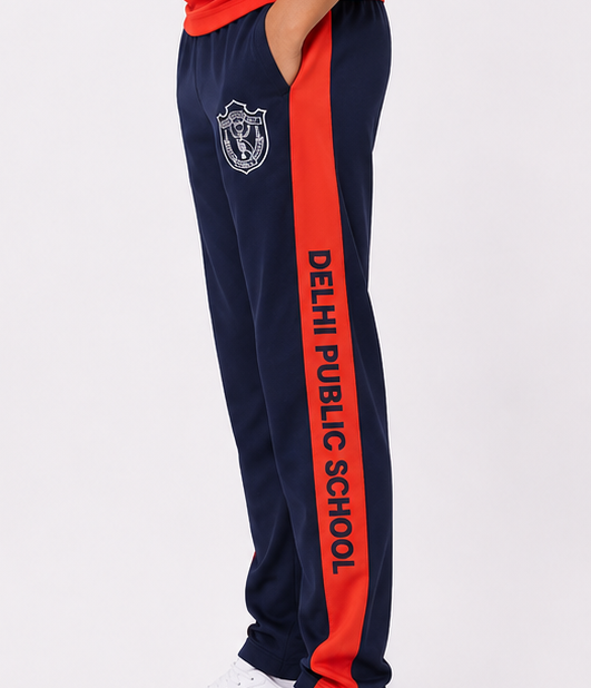 ravi lower trackpant orange dps uniform